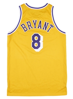 1997-98 Kobe Bryant Game Used Los Angeles Lakers Home Jersey (Sports Investors Authentication)